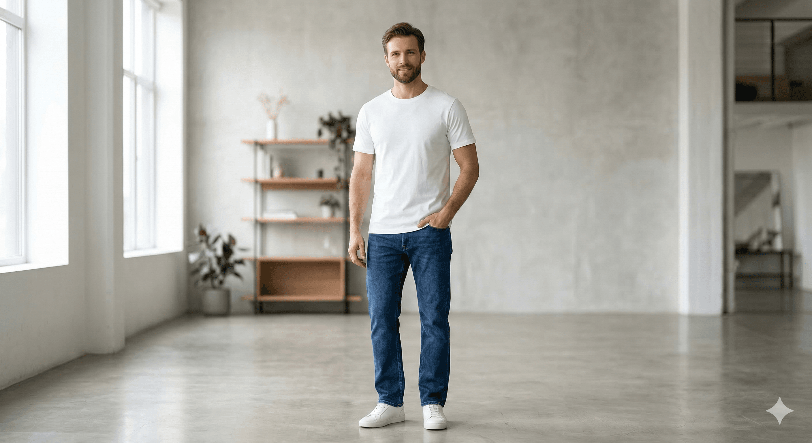 T-Shirt - original photo before AI enhancement